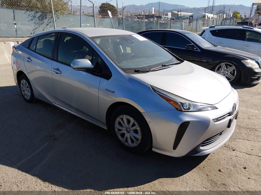 2020 TOYOTA PRIUS LE | JTDKARFU9L3103196 | UPCARS