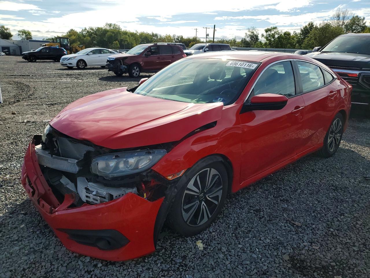 2017 HONDA CIVIC EXL | 2HGFC1F71HH657765 | UPCARS