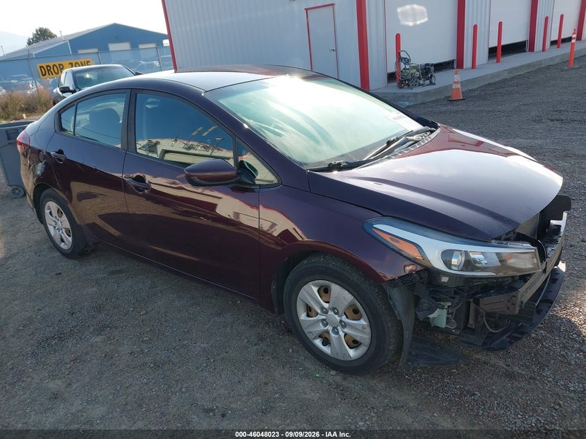2018 KIA FORTE LX | 3KPFL4A76JE186561 | UPCARS