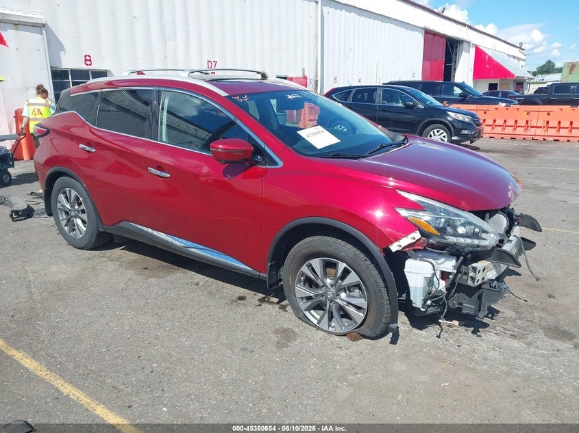 2018 NISSAN MURANO SL | 5N1AZ2MH4JN114136 | UPCARS
