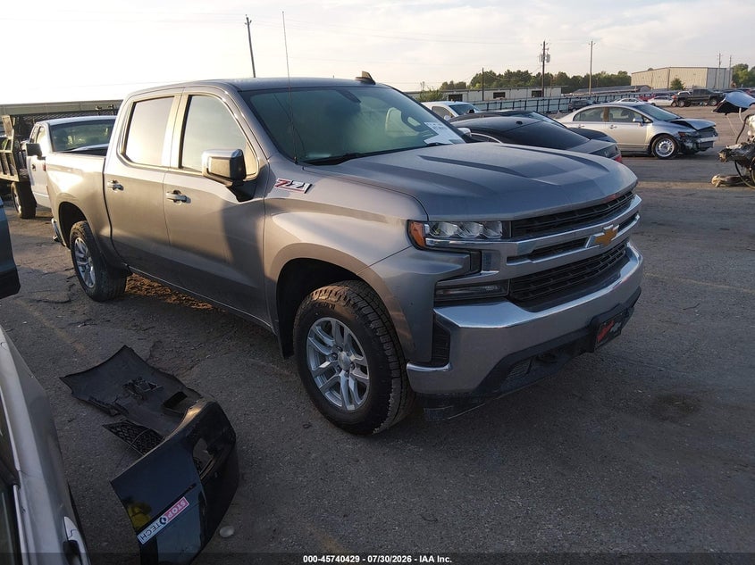 2021 CHEVROLET SILVERADO 1500 4WD  SHORT BED LT | 1GCUYDED0MZ246352 | UPCARS