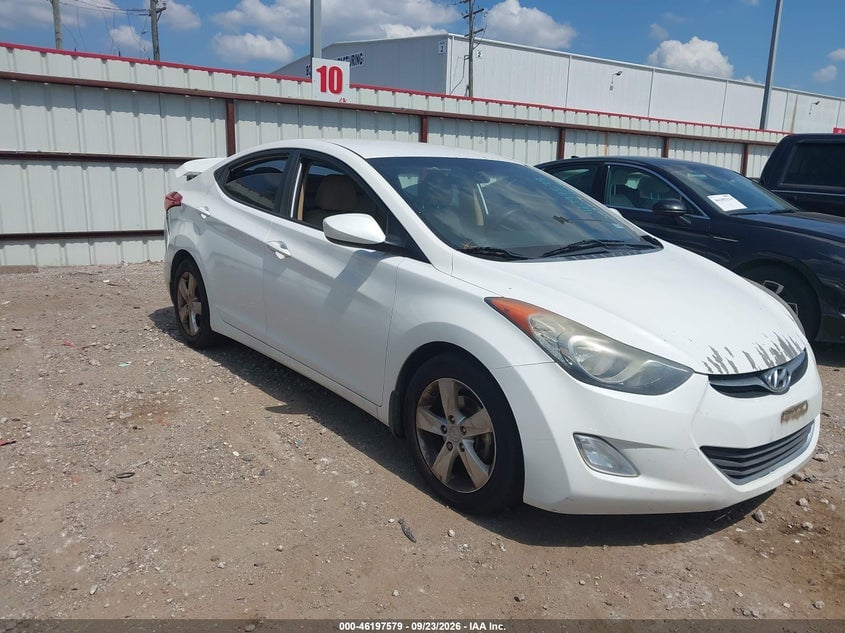 2013 HYUNDAI ELANTRA GLS | 5NPDH4AE8DH339349 | UPCARS