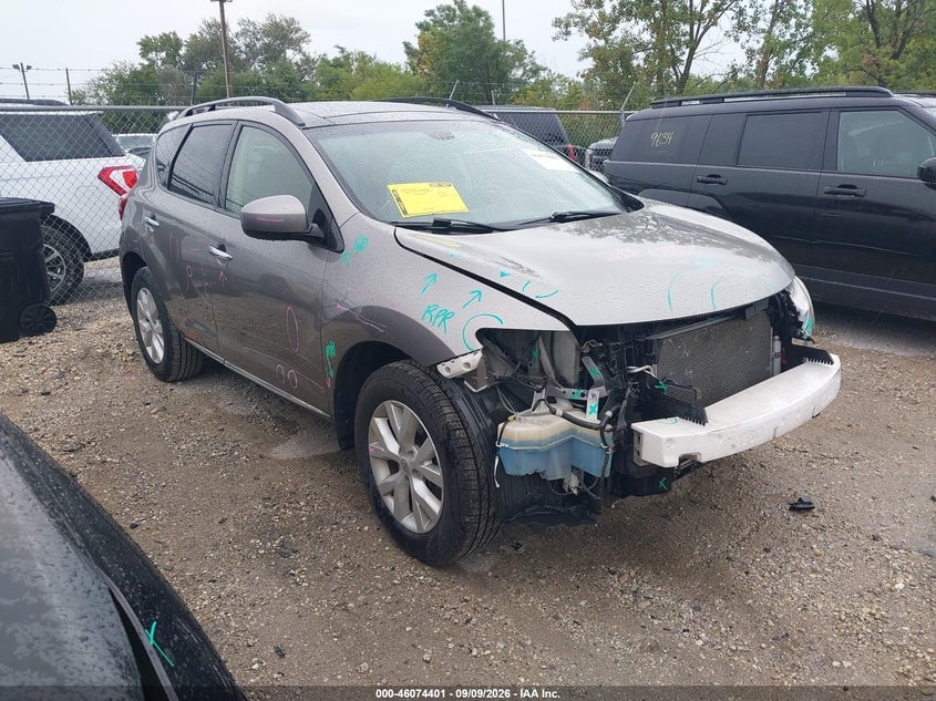 2012 NISSAN MURANO SL | JN8AZ1MW1CW239528 | UPCARS