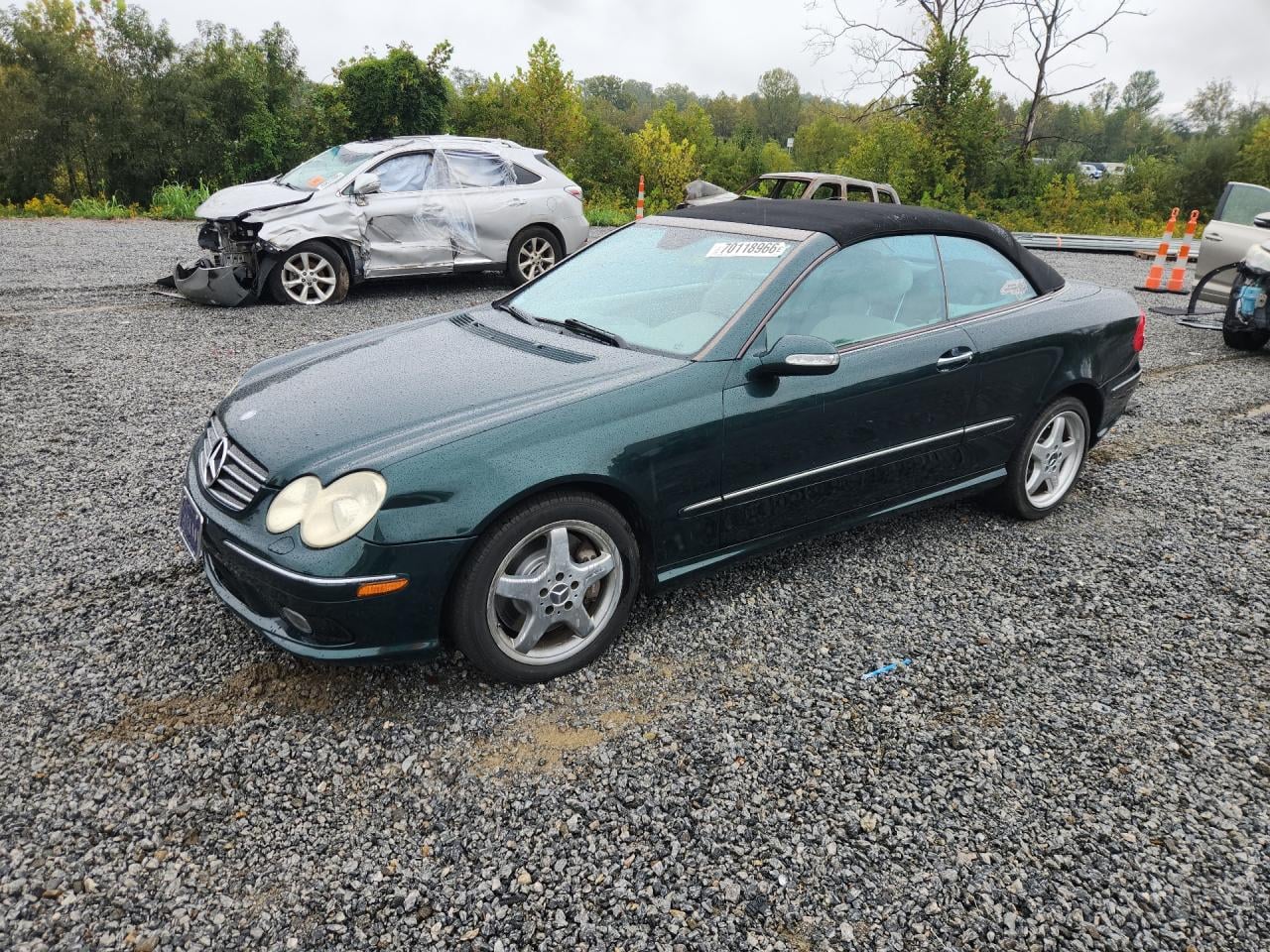 2004 MERCEDES-BENZ CLK-CLASS 500 | WDBTK75G24T030738 | UPCARS