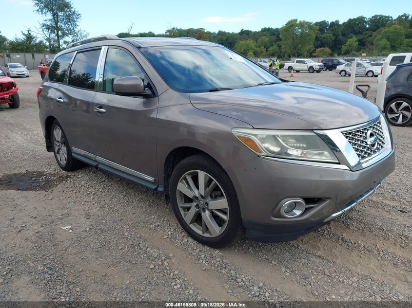 2013 NISSAN PATHFINDER PLATINUM | 5N1AR2MM7DC645862 | UPCARS