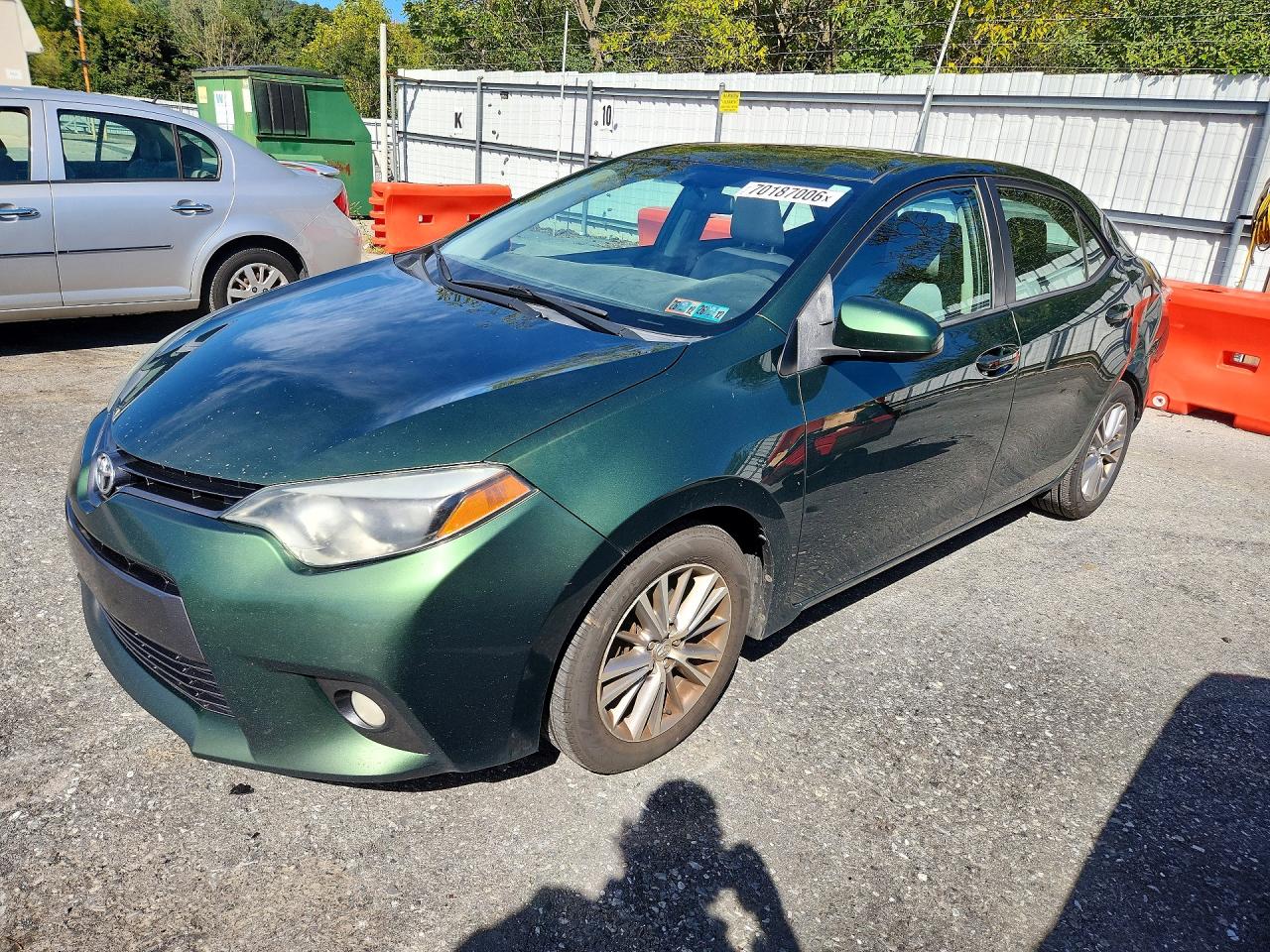 2015 TOYOTA COROLLA LE PLUS | 2T1BURHE7FC292052 | UPCARS