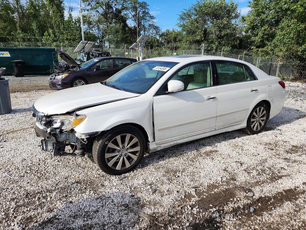 2011 TOYOTA AVALON LIMITED | 4T1BK3DB8BU401528 | UPCARS