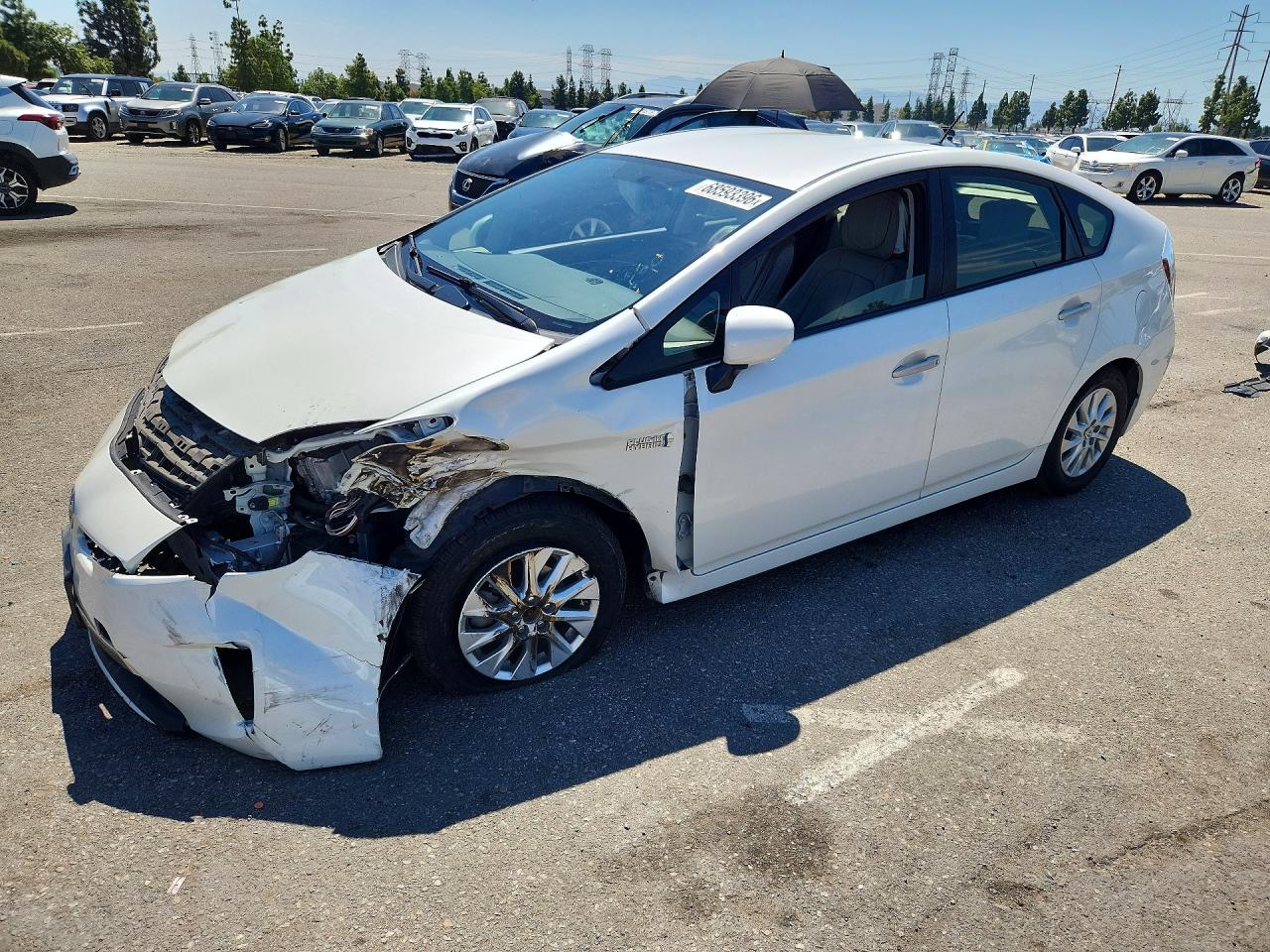 2014 TOYOTA PRIUS BASE | JTDKN3DP3E3058273 | UPCARS