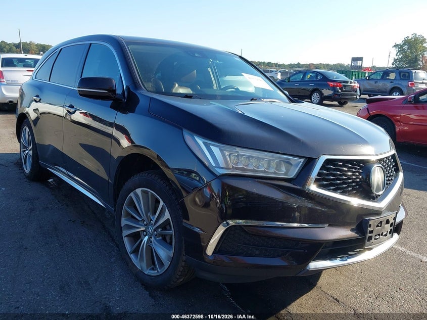 2017 ACURA MDX TECHNOLOGY PACKAGE | 5FRYD4H59HB032827 | UPCARS