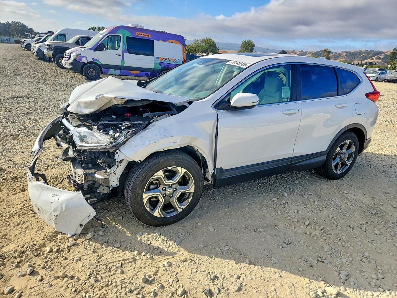 2019 HONDA CRV EX | 5J6RW1H58KA042970 | UPCARS