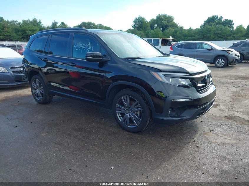 2022 HONDA PILOT AWD SPORT | 5FNYF6H39NB090762 | UPCARS