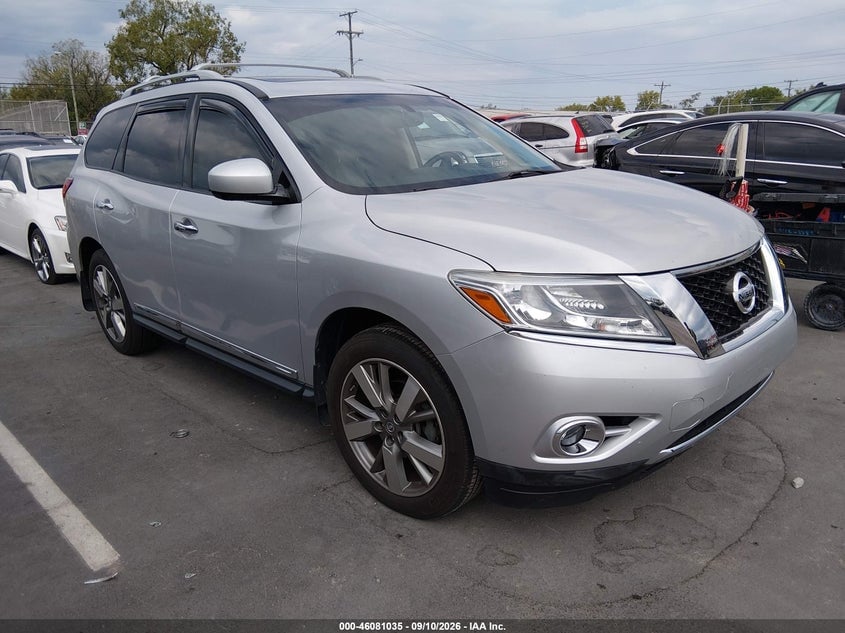2013 NISSAN PATHFINDER PLATINUM | 5N1AR2MN8DC677342 | UPCARS