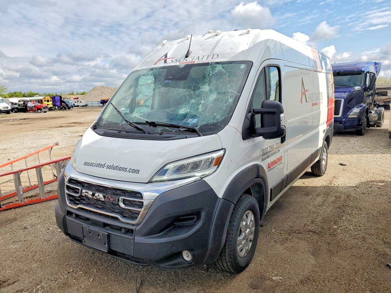 2025 RAM PROMASTER 2500 HIGH | 3C6LRVDG6SE540512 | UPCARS