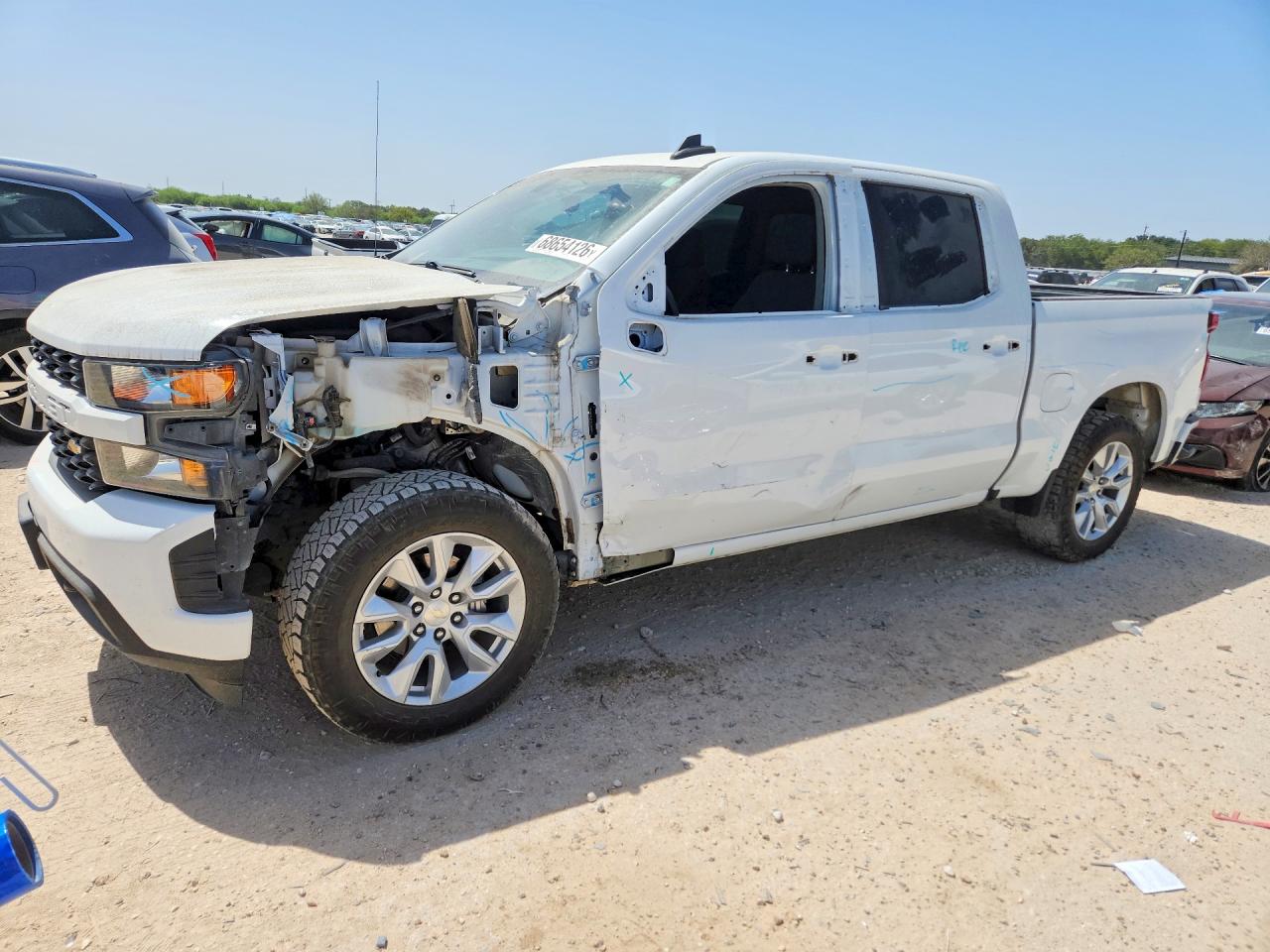 2021 CHEVROLET SILVERADO C1500 CUSTOM | 1GCPWBEH8MZ157302 | UPCARS