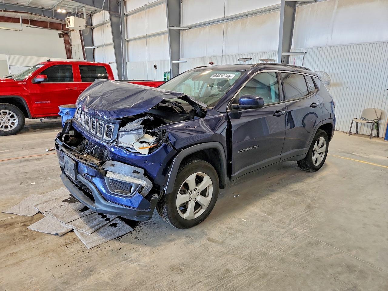 2021 JEEP COMPASS LATITUDE | 3C4NJDBB8MT509075 | UPCARS