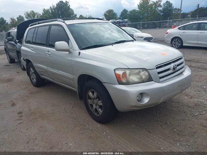 2004 TOYOTA HIGHLANDER V6 | JTEDP21A840032339 | UPCARS