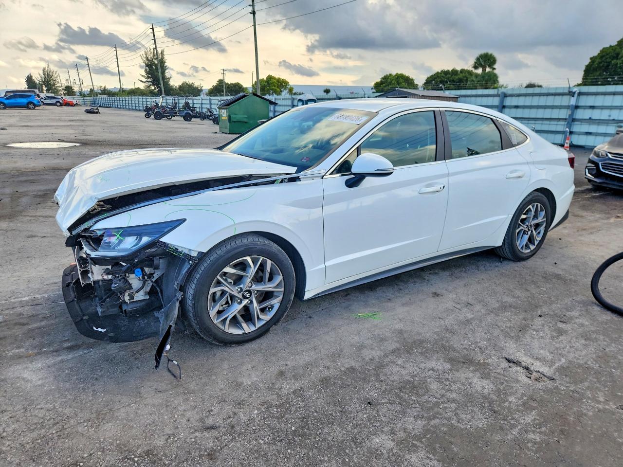 2021 HYUNDAI SONATA SEL | 5NPEL4JA0MH105917 | UPCARS