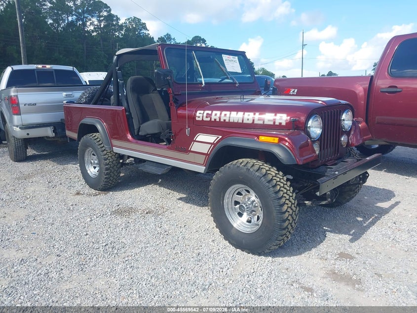 1984 JEEP SCRAMBLER | 1JCCF88E6ET025998 | UPCARS