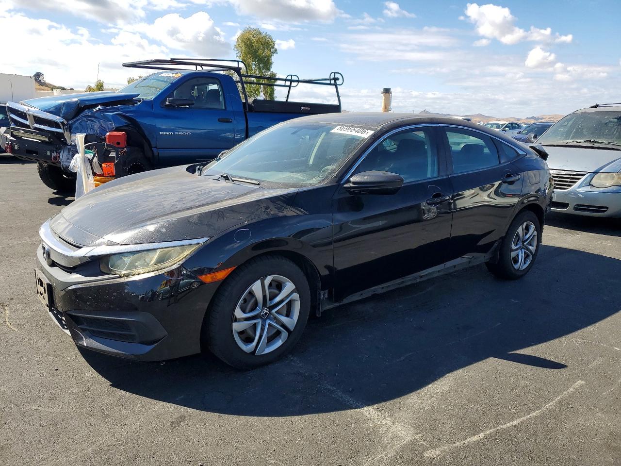 2016 HONDA CIVIC LX | 19XFC2F54GE207959 | UPCARS