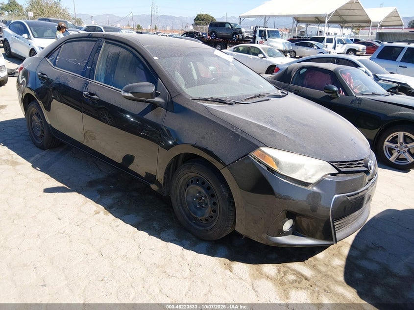 2014 TOYOTA COROLLA S PLUS | 5YFBURHEXEP124999 | UPCARS