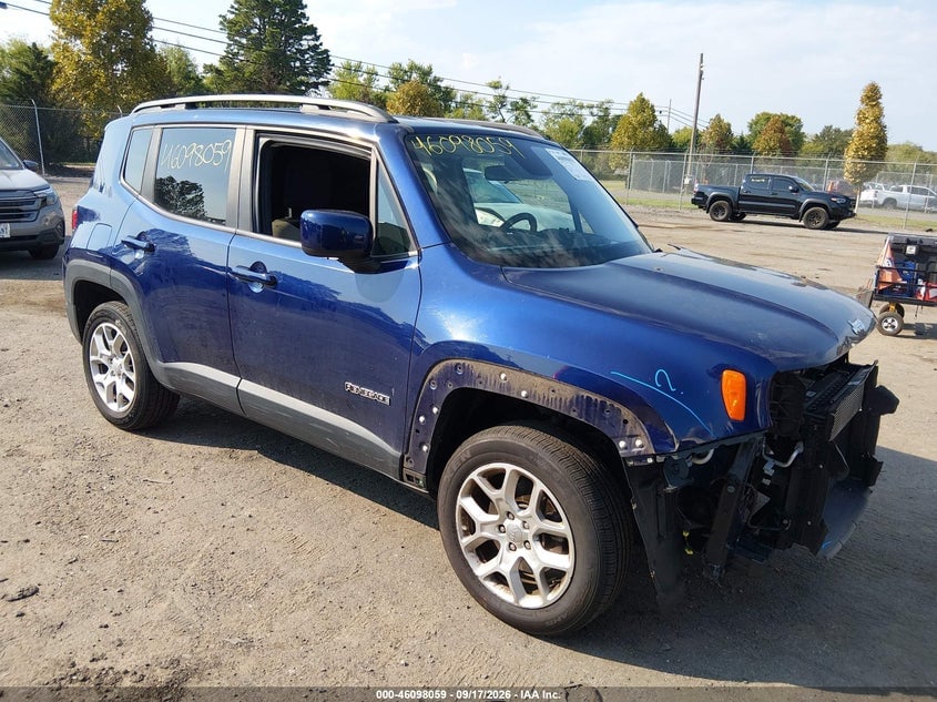 2017 JEEP RENEGADE LATITUDE 4X4 | ZACCJBBB8HPF02412 | UPCARS