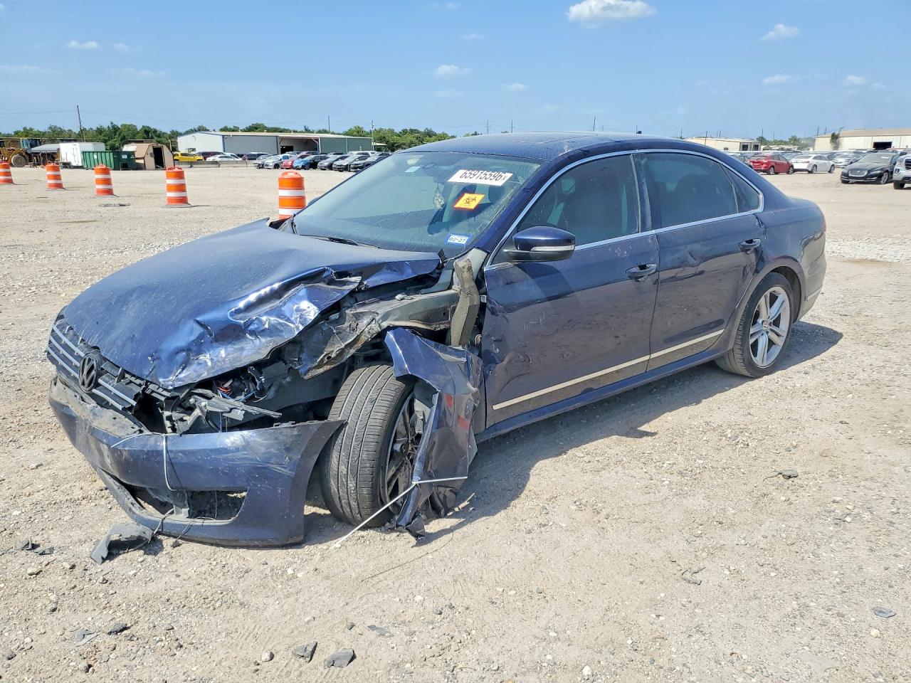 2012 VOLKSWAGEN PASSAT SEL | 1VWCN7A38CC105630 | UPCARS
