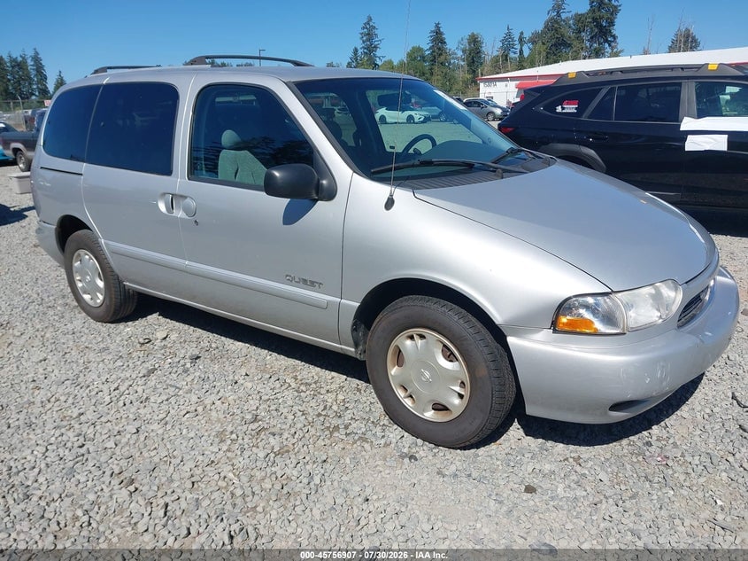 2000 NISSAN QUEST GLE/GXE/SE-CLOTH/SE-LEATHER | 4N2XN11T9YD819962 | UPCARS