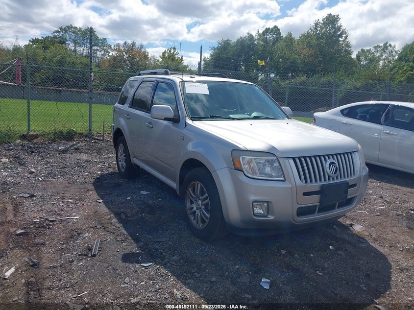 2009 MERCURY MARINER PREMIER | 4M2CU87G49KJ25811 | UPCARS