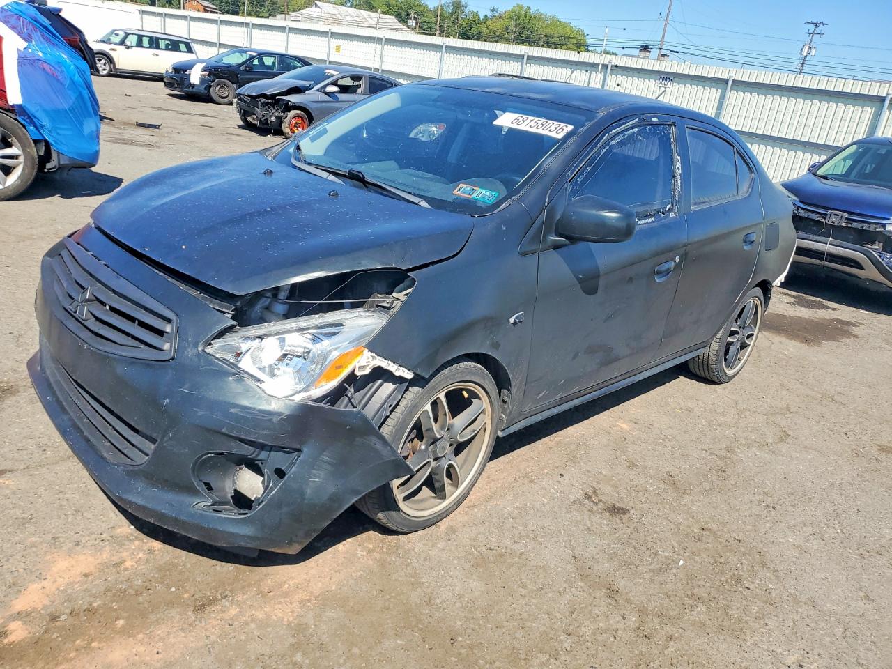 2019 MITSUBISHI MIRAGE G4 ES | ML32F3FJ1KHF04303 | UPCARS