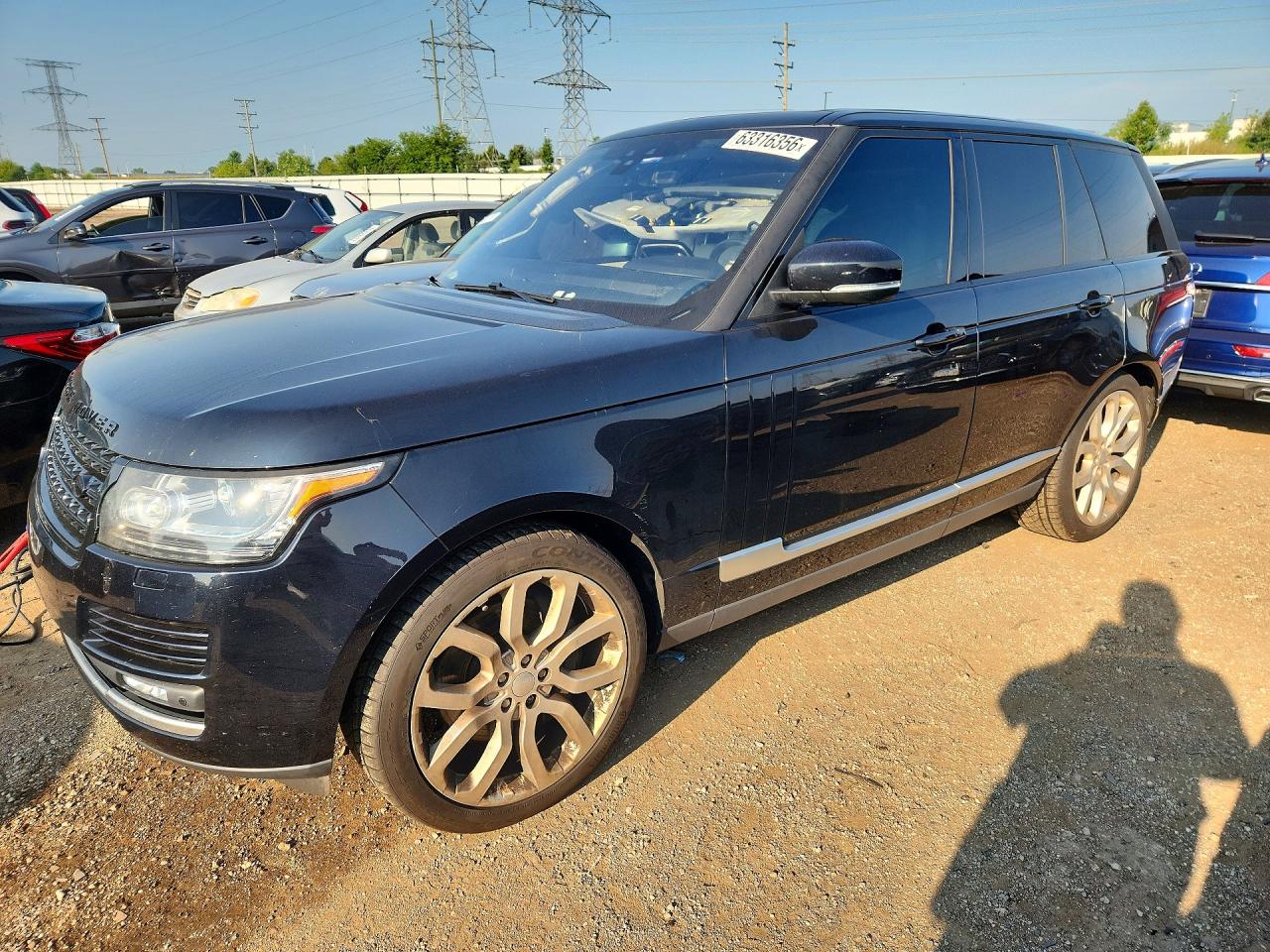 2017 LAND ROVER RANGEROVER SUPERCHARGED | SALGS2FE1HA346337 | UPCARS