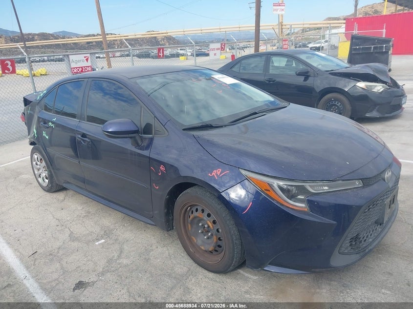 2020 TOYOTA COROLLA LE | JTDEPRAE5LJ000848 | UPCARS