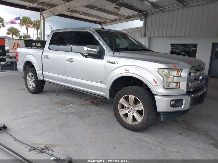 2017 FORD F-150 PLATINUM | 1FTEW1CG7HFA64208 | UPCARS