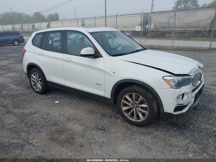 2016 BMW X3 XDRIVE28I | 5UXWX9C51G0D75814 | UPCARS