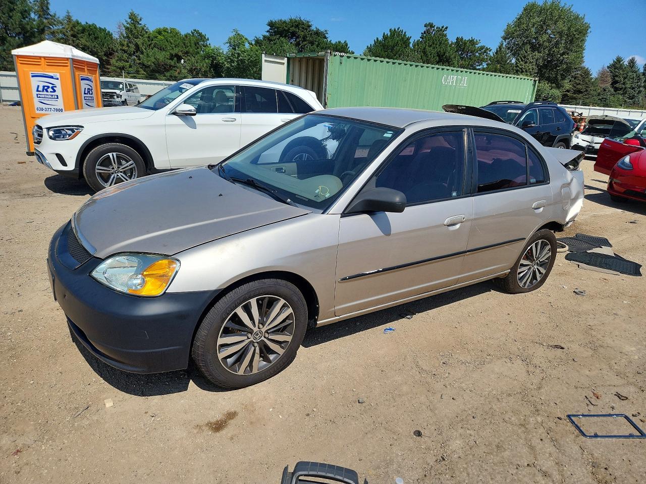 2002 HONDA CIVIC LX | 1HGES16532L049608 | UPCARS