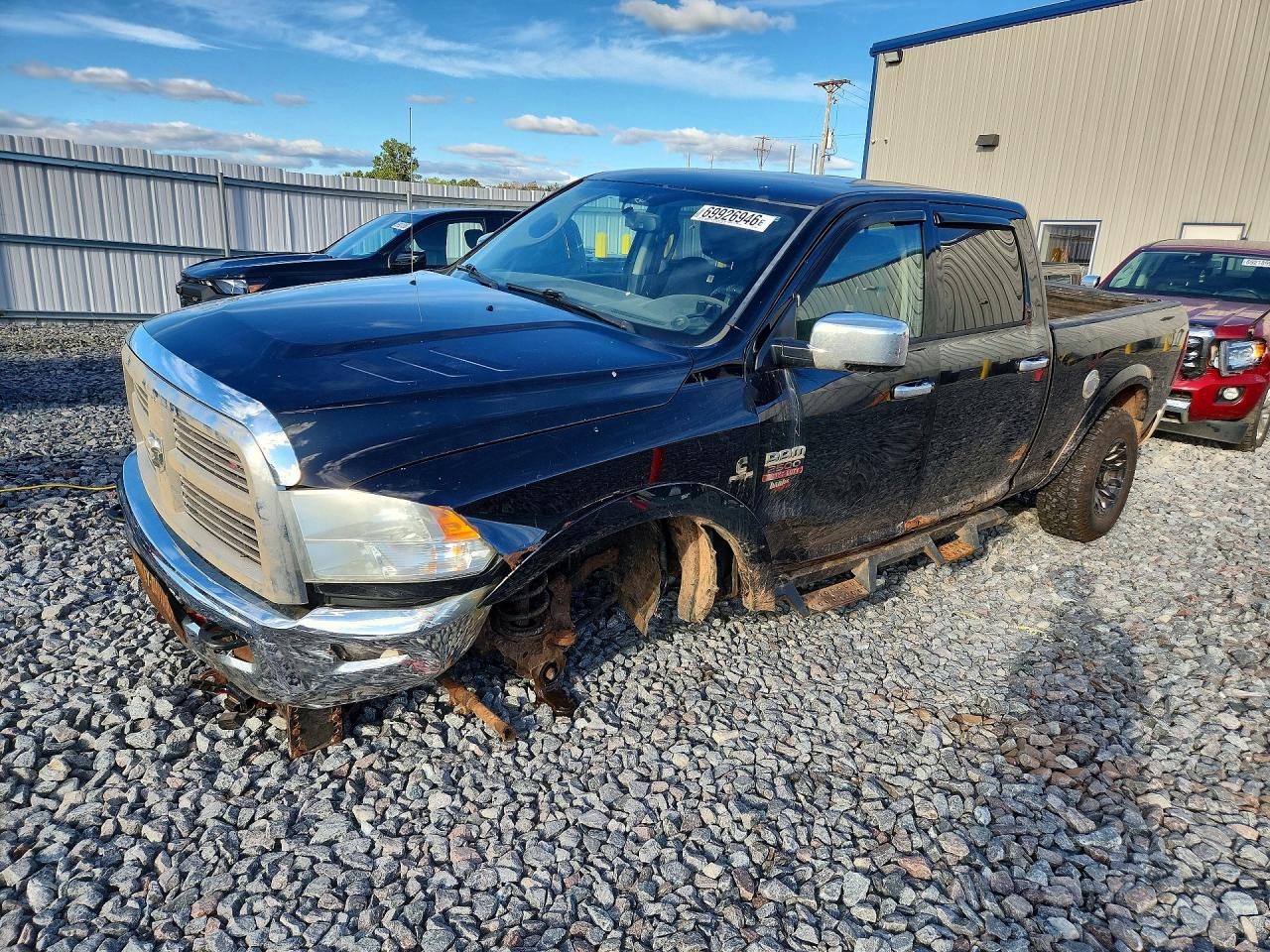 2012 DODGE RAM 2500 LARAMIE | 3C6UD5FL4CG236081 | UPCARS