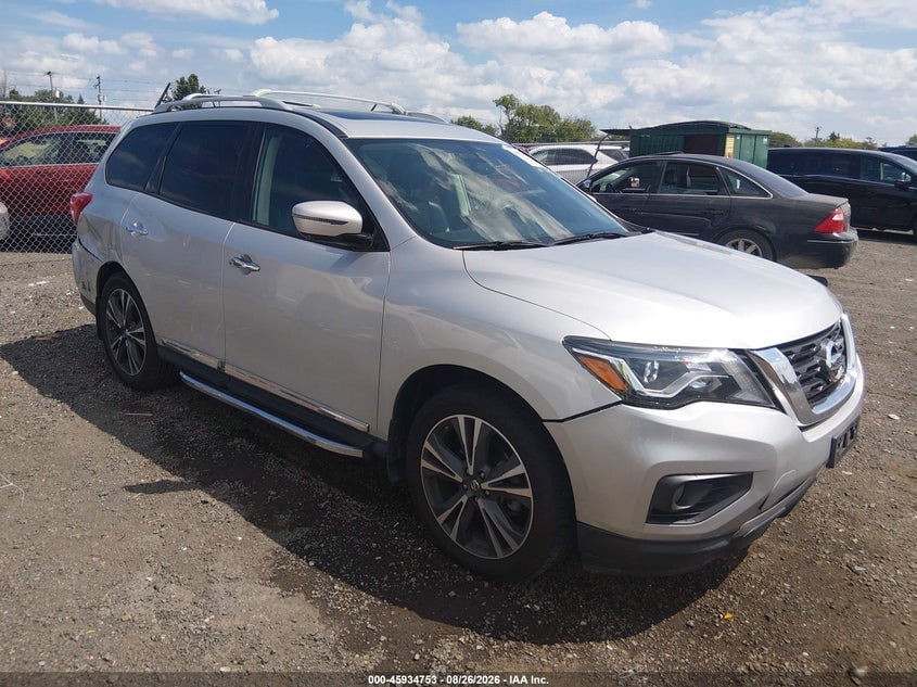 2018 NISSAN PATHFINDER PLATINUM | 5N1DR2MM9JC656029 | UPCARS