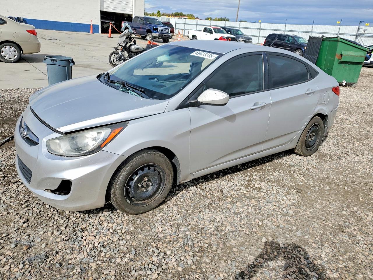 2012 HYUNDAI ACCENT GLS | KMHCT4AE8CU116156 | UPCARS