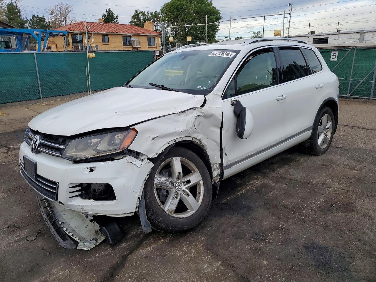 2013 VOLKSWAGEN TOUAREG V6 | WVGEF9BP0DD007608 | UPCARS