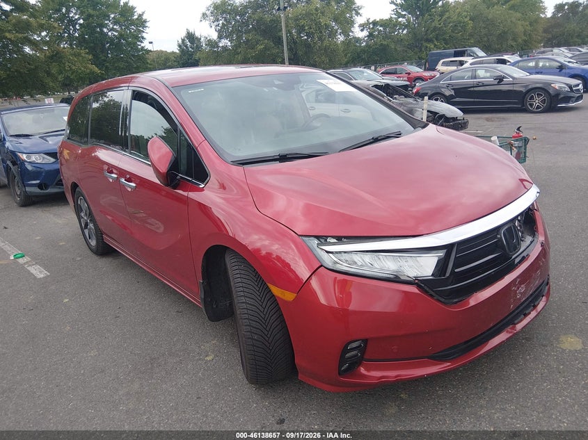 2022 HONDA ODYSSEY ELITE | 5FNRL6H9XNB068867 | UPCARS