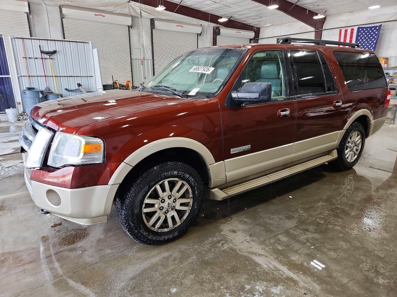 2007 FORD EXPEDITION EL EDDIE BAUER | 1FMFK18507LA32980 | UPCARS