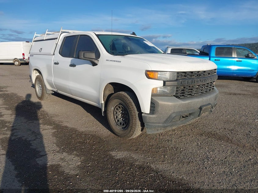2020 CHEVROLET SILVERADO 1500 4WD  STANDARD BED WT | 1GCRYAEF5LZ322006 | UPCARS