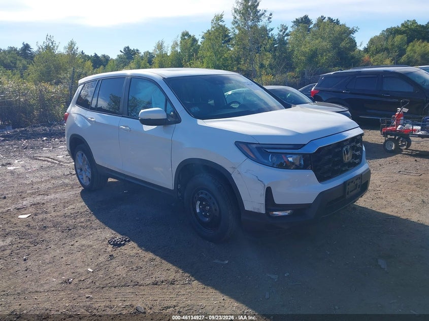 2024 HONDA PASSPORT AWD EX-L | 5FNYF8H51RB004394 | UPCARS