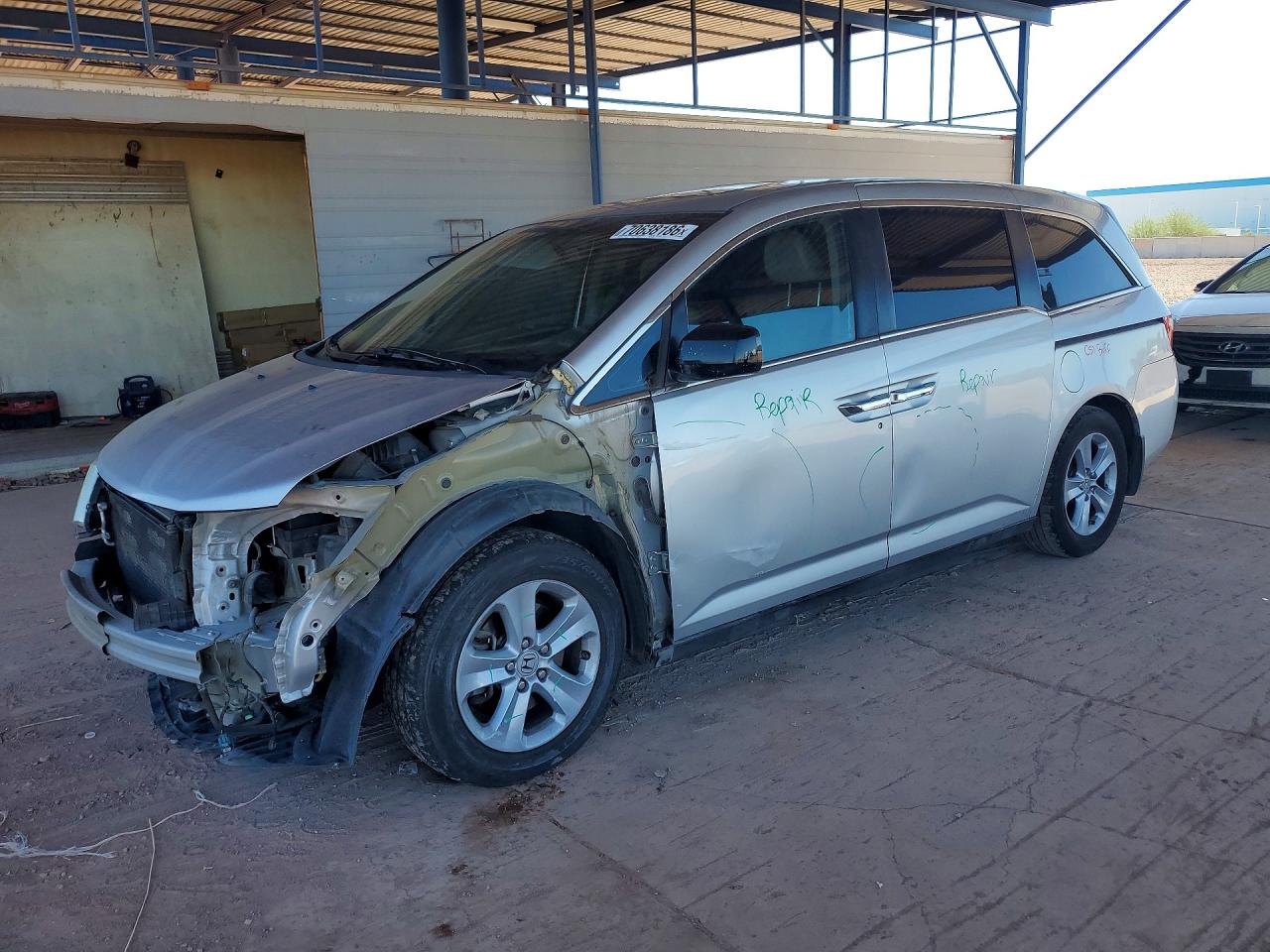 2013 HONDA ODYSSEY EXL | 5FNRL5H6XDB041540 | UPCARS