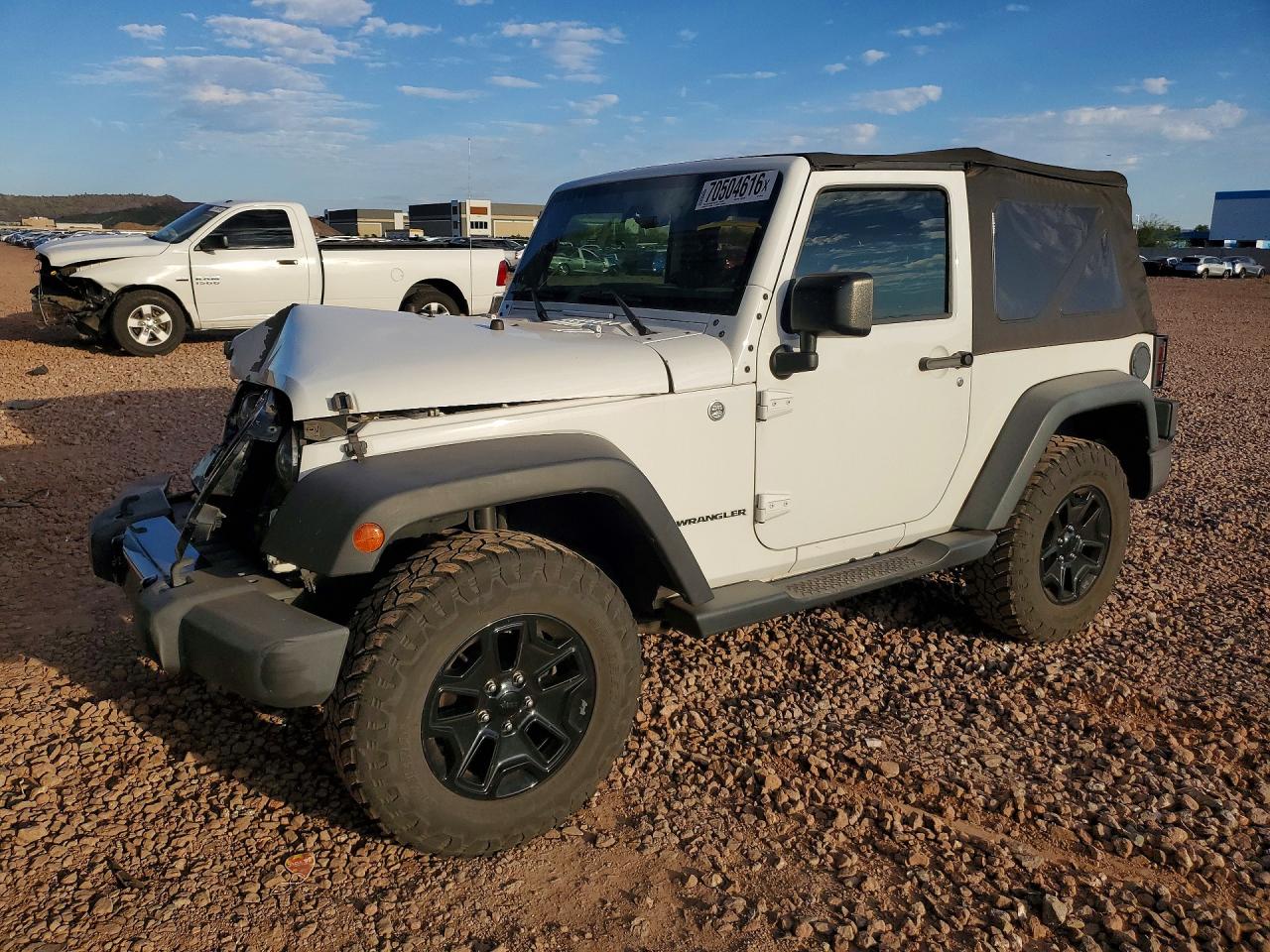 2015 JEEP WRANGLER SPORT | 1C4AJWAGXFL609510 | UPCARS