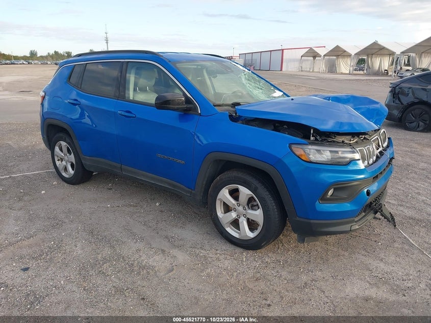 2022 JEEP COMPASS LATITUDE FWD | 3C4NJCBB5NT177785 | UPCARS