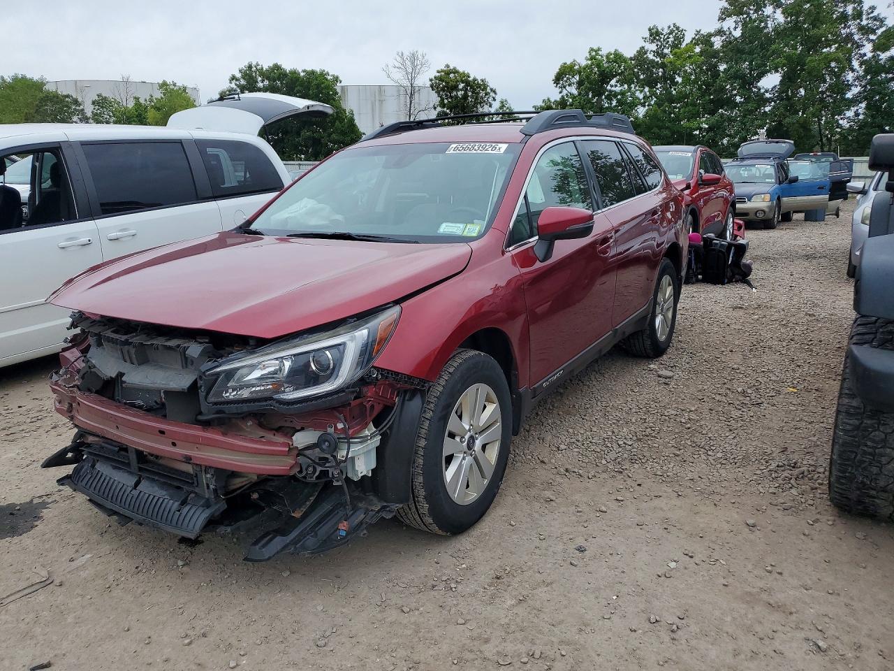 2018 SUBARU OUTBACK 2.5I PREMIUM | 4S4BSAFC5J3216044 | UPCARS