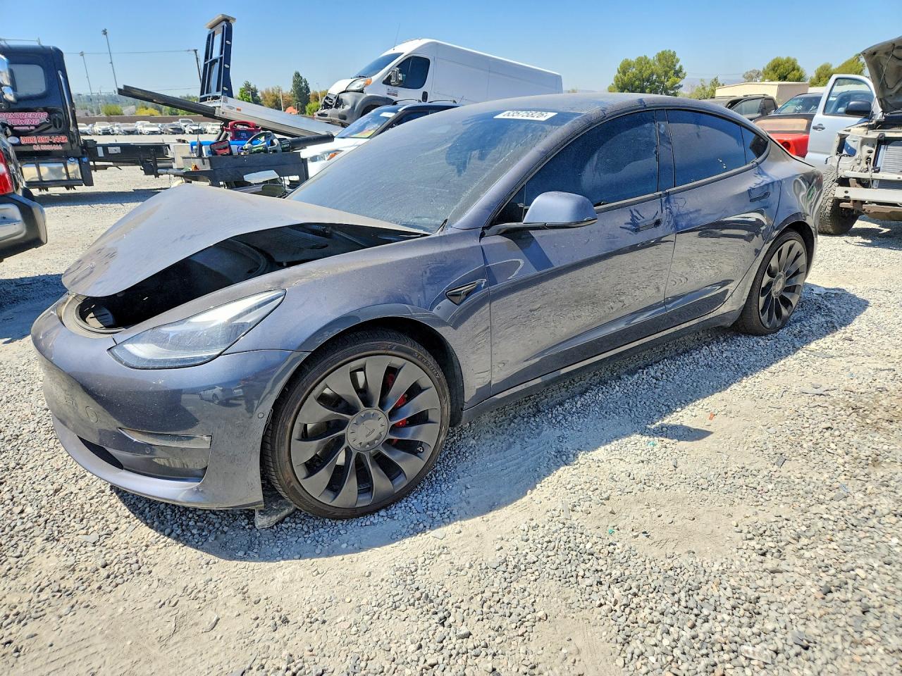 2022 TESLA MODEL 3 | 5YJ3E1EC2NF296378 | UPCARS
