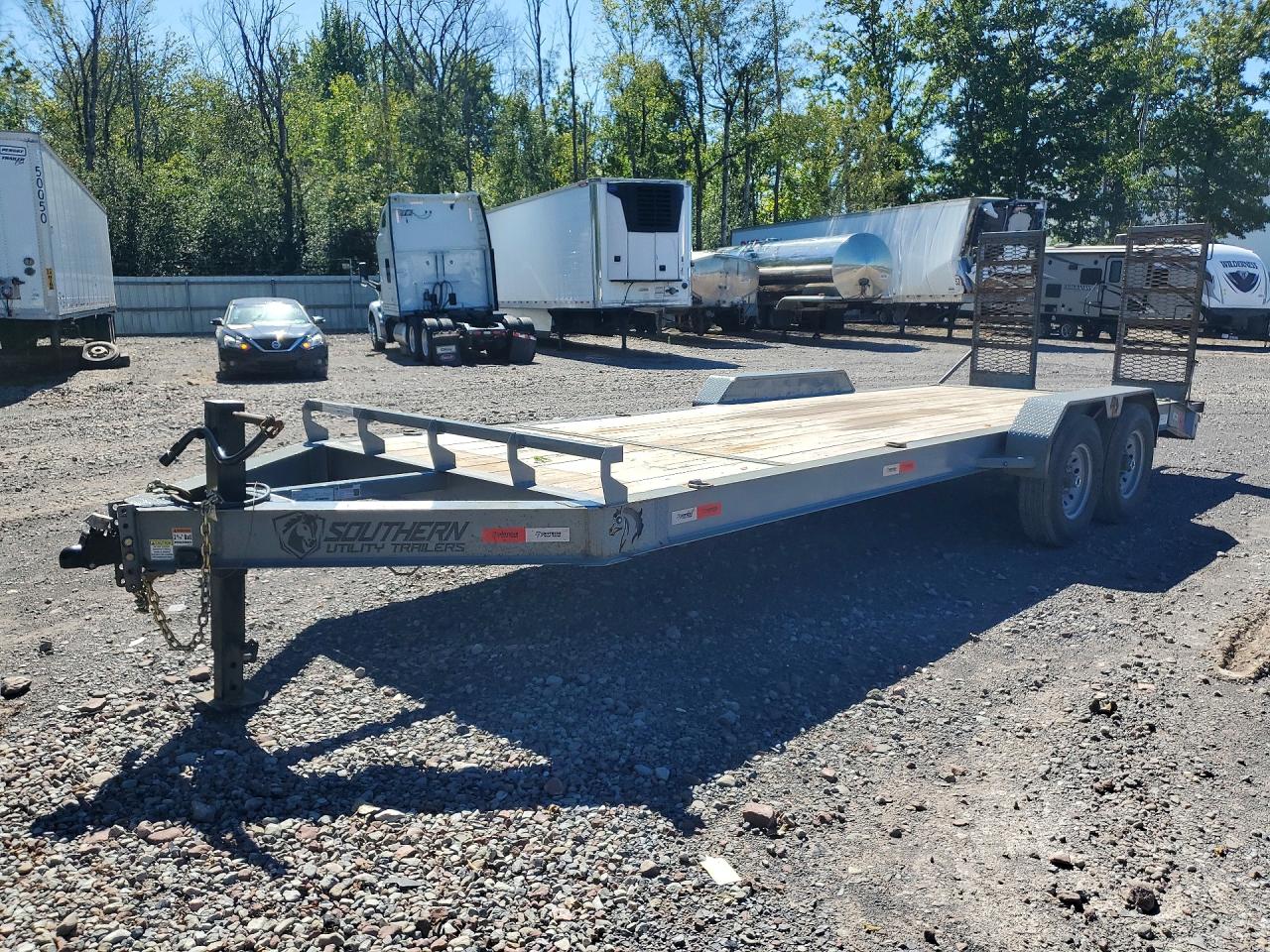 2025 SOUTHERN UNKNOWN 7X22 14K EQUIPMENT TRAILER | 71MBE2225SA001749 | UPCARS