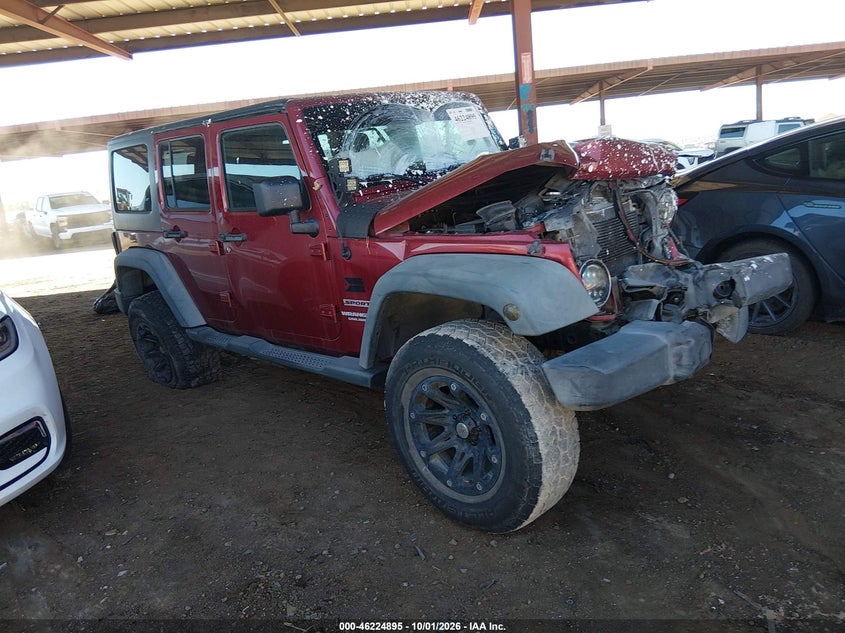 2013 JEEP WRANGLER UNLIMITED SPORT | 1C4HJWDG8DL577101 | UPCARS