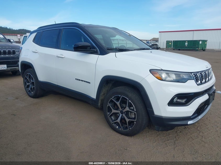 2025 JEEP COMPASS LIMITED 4X4 | 3C4NJDCN4ST600706 | UPCARS